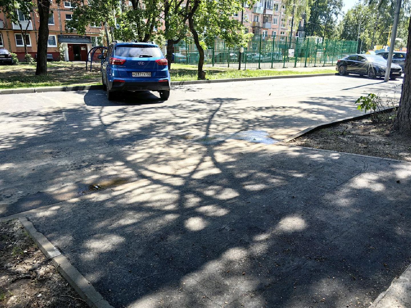 благоустройство дворов, комфортная среда, парковка, щёлково,