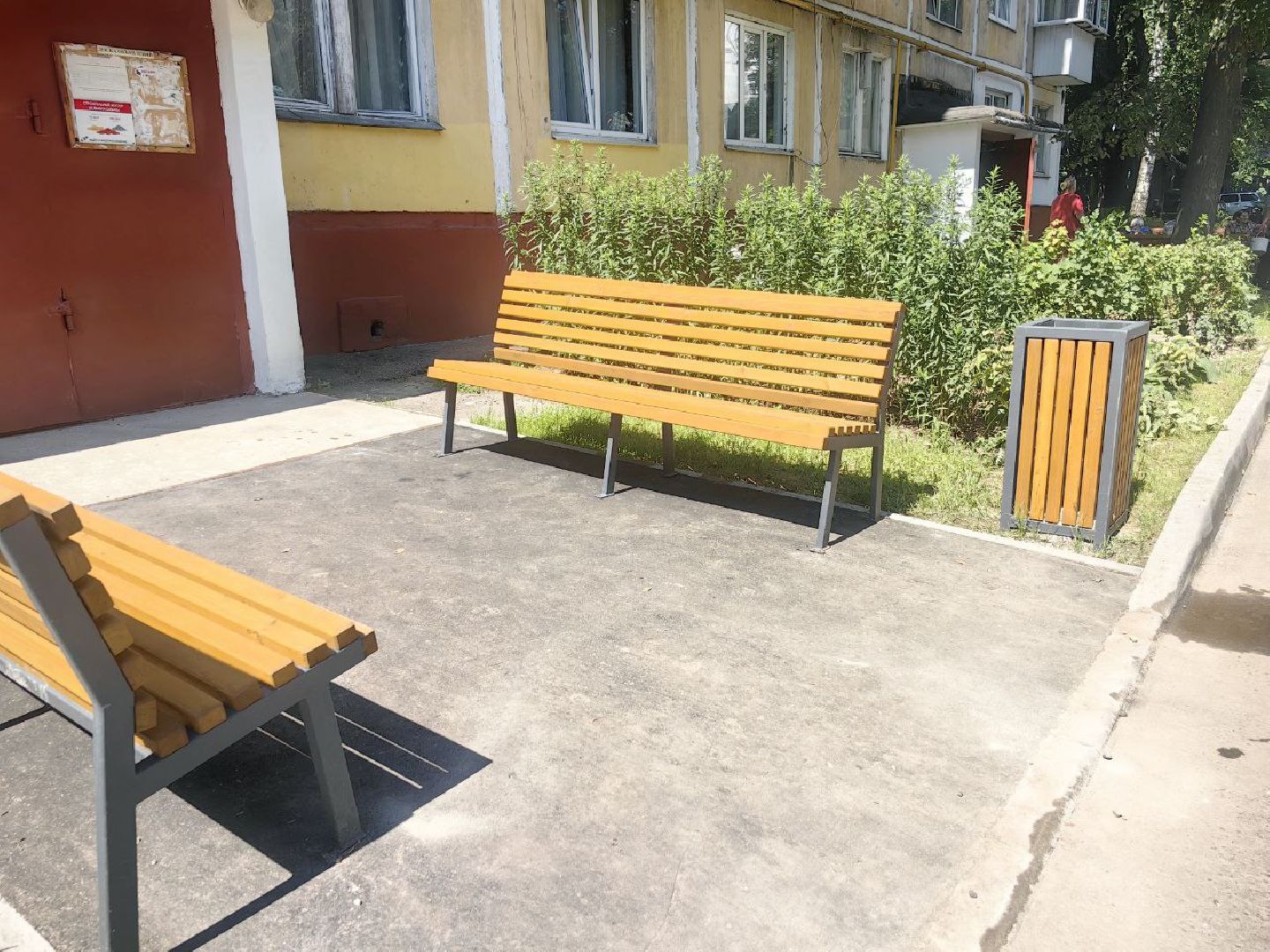 благоустройство дворов, комфортная среда, парковка, щёлково,