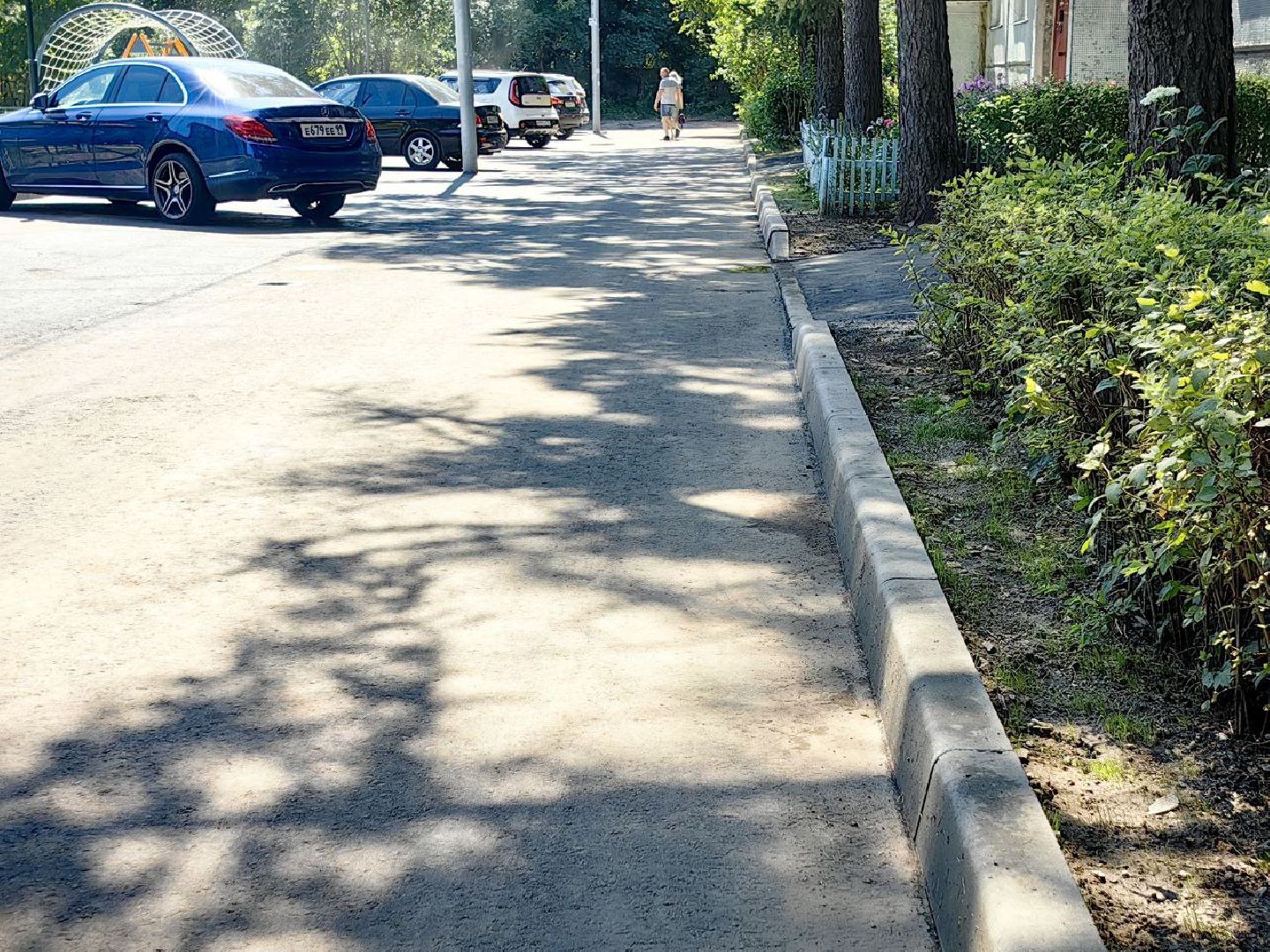 благоустройство дворов, комфортная среда, парковка, щёлково,