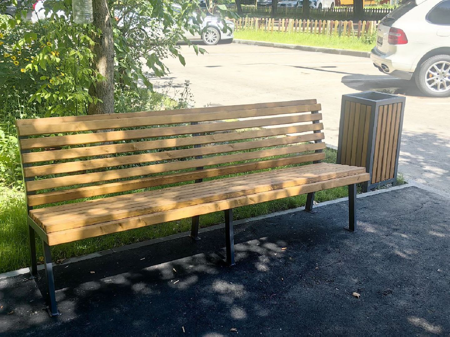 благоустройство дворов, комфортная среда, парковка, щёлково,