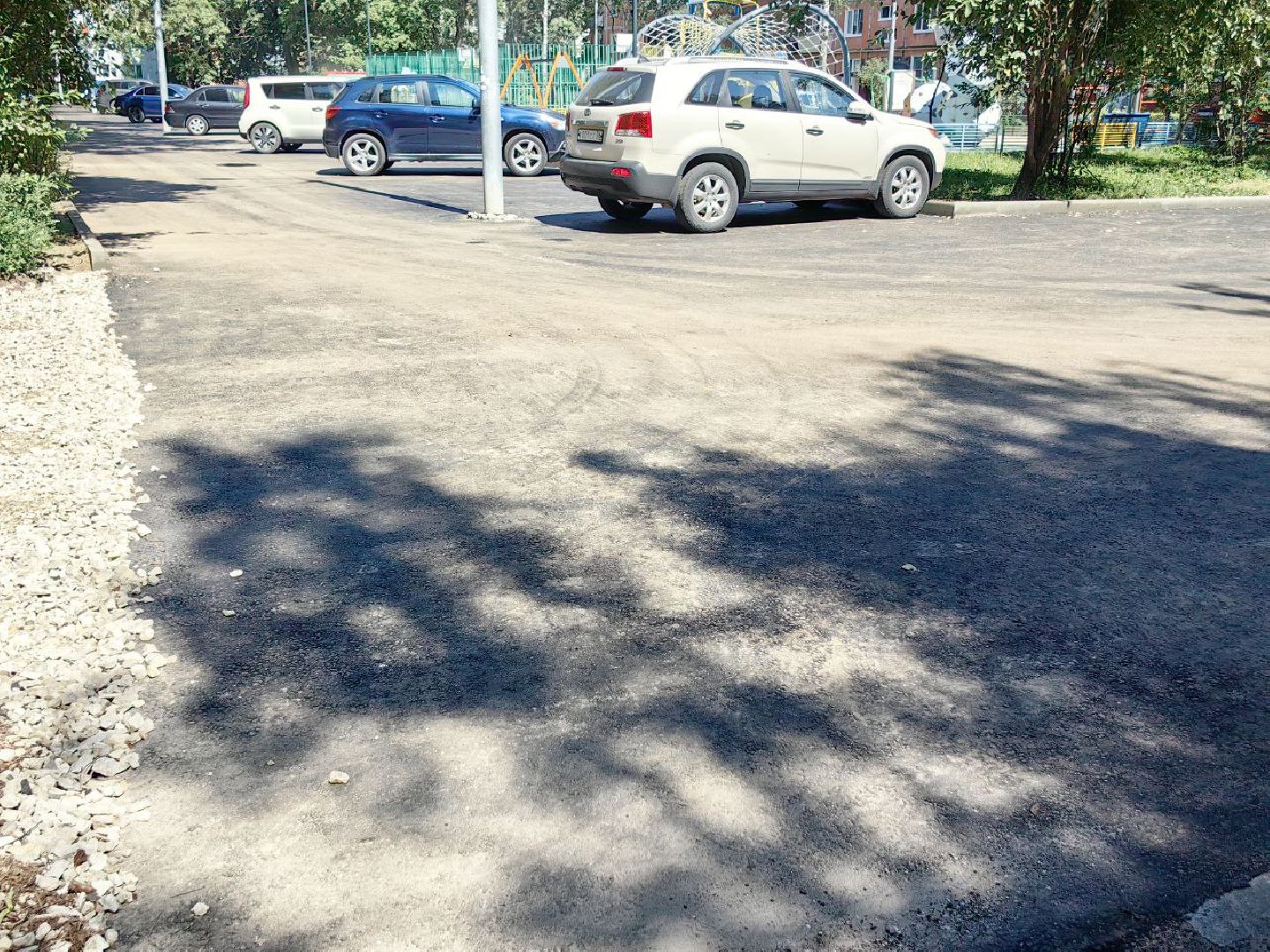 благоустройство дворов, комфортная среда, парковка, щёлково,