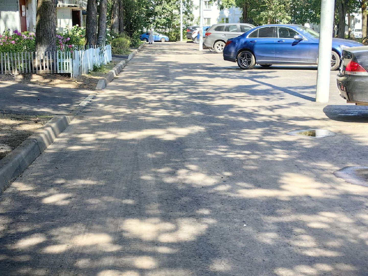 благоустройство дворов, комфортная среда, парковка, щёлково,