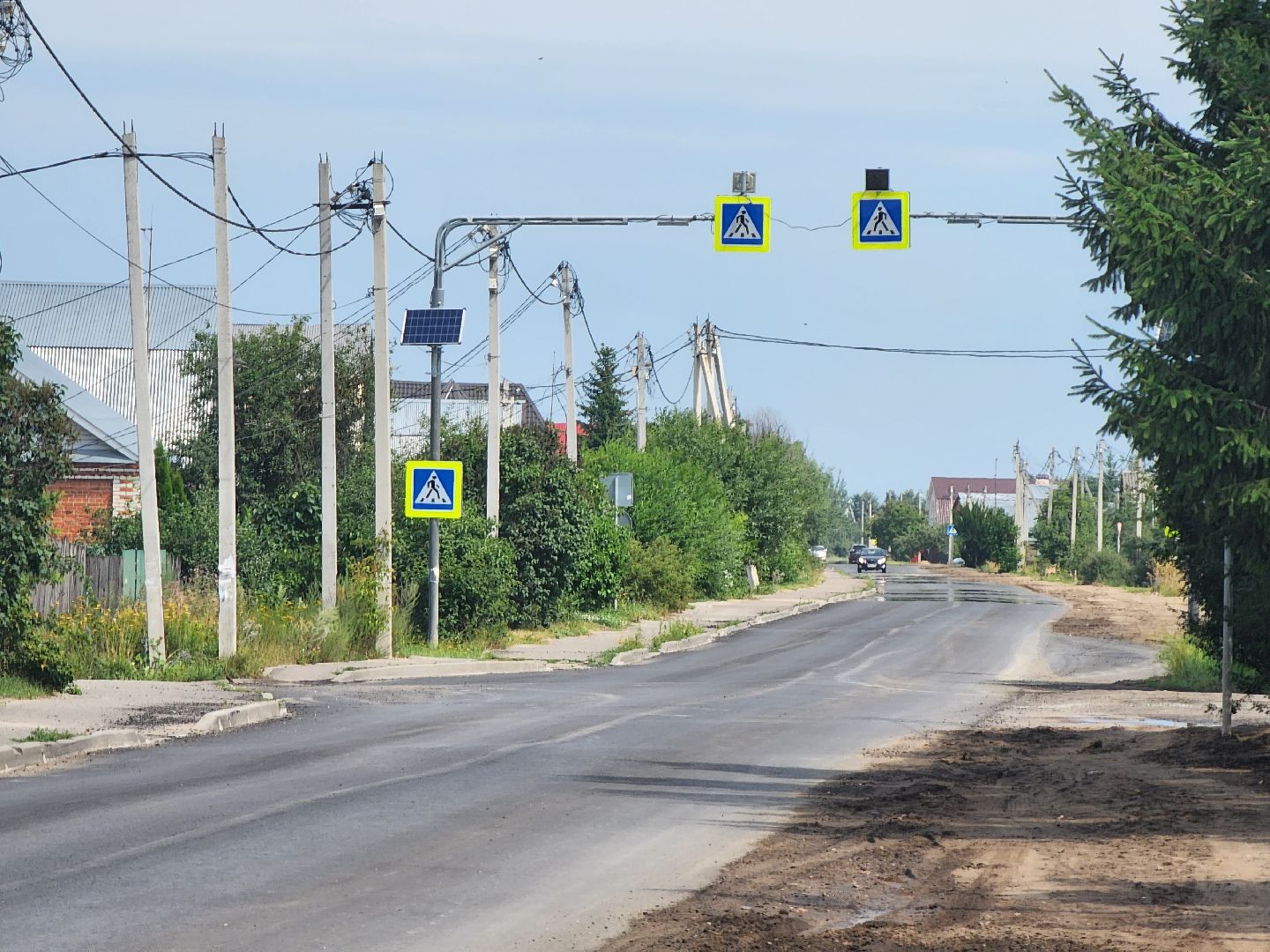 Коломна, дорожный ремонт, новый асфальт,