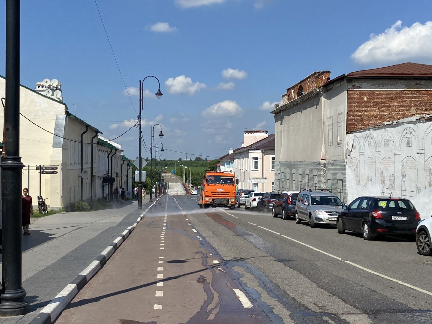 Коломна, Дороги, Обслуживание дорог, аэрация,