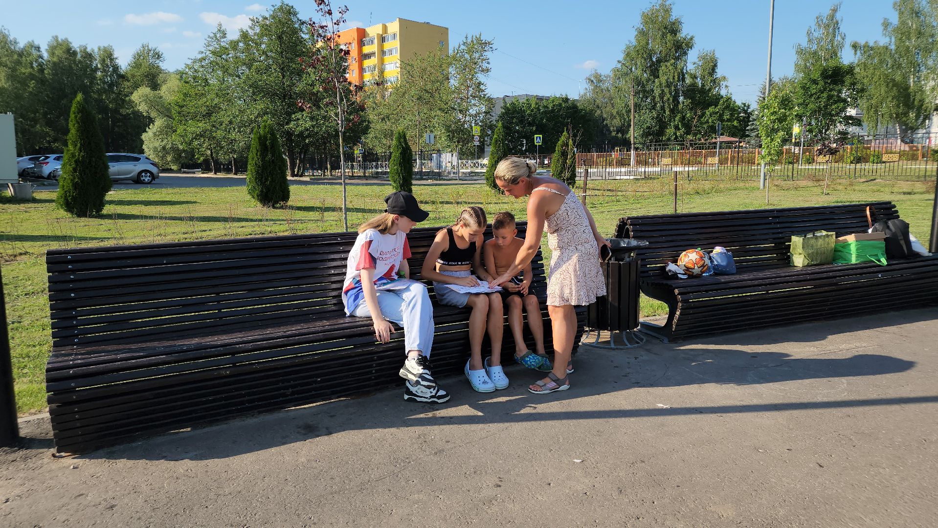 егорьевск, парк, парк 200 лет Егорьевску, маяк, квест, дети, родители, игры,
