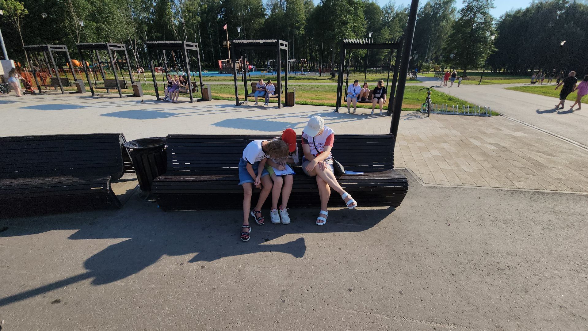 егорьевск, парк, парк 200 лет Егорьевску, маяк, квест, дети, родители, игры,