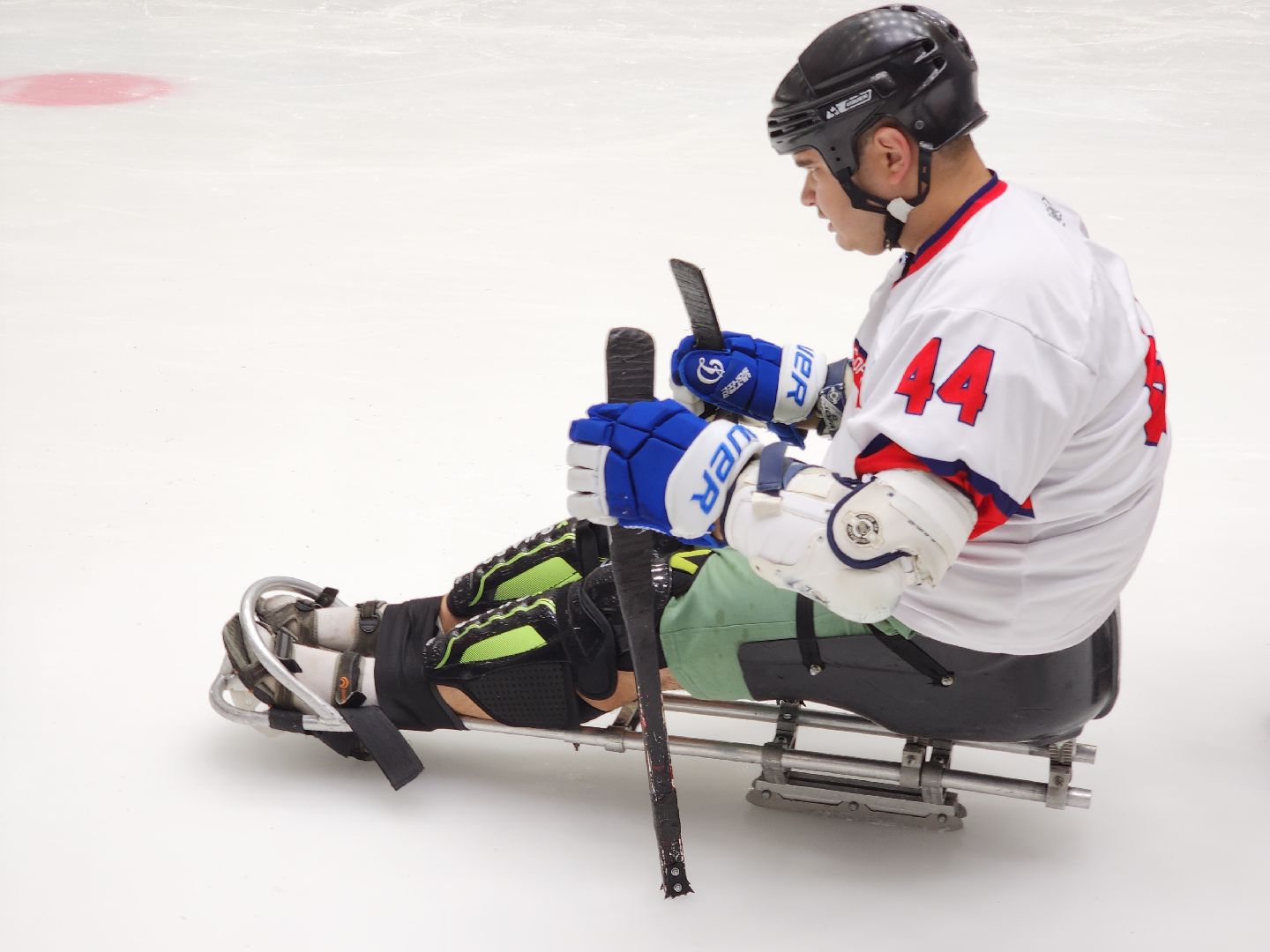 красногорск, ледовая арена, следж-хоккей, инвалид,