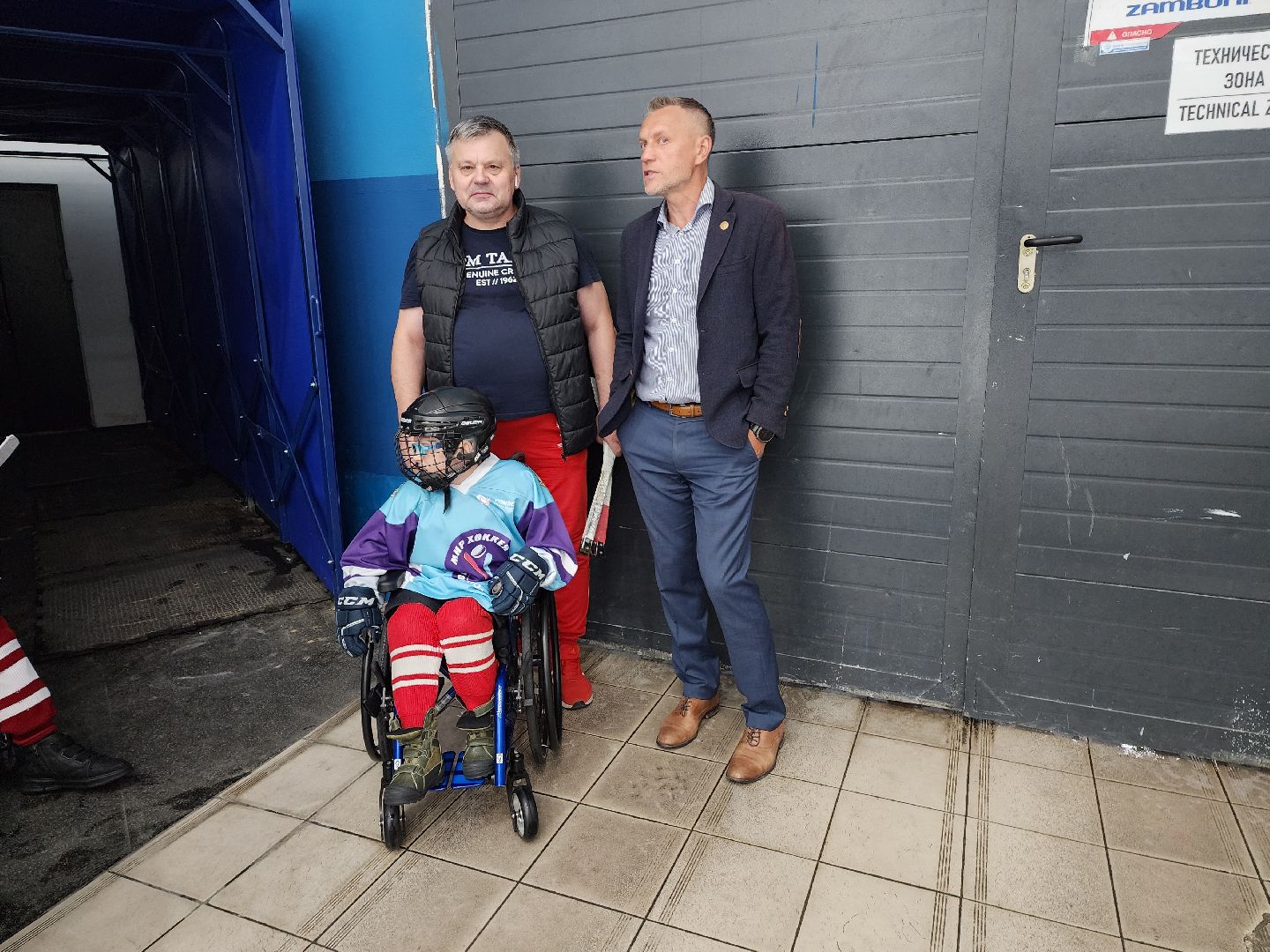 красногорск, ледовая арена, следж-хоккей, инвалид,