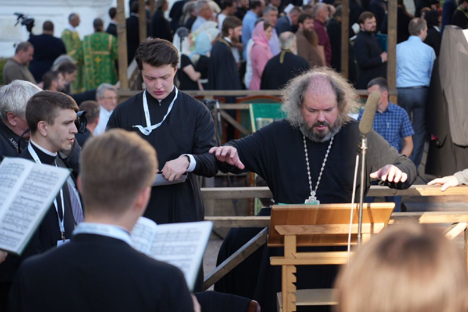 РПЦ, Сергий Радонежский, Патриарх Кирилл, Служба, Троице-Сергиева лавра,