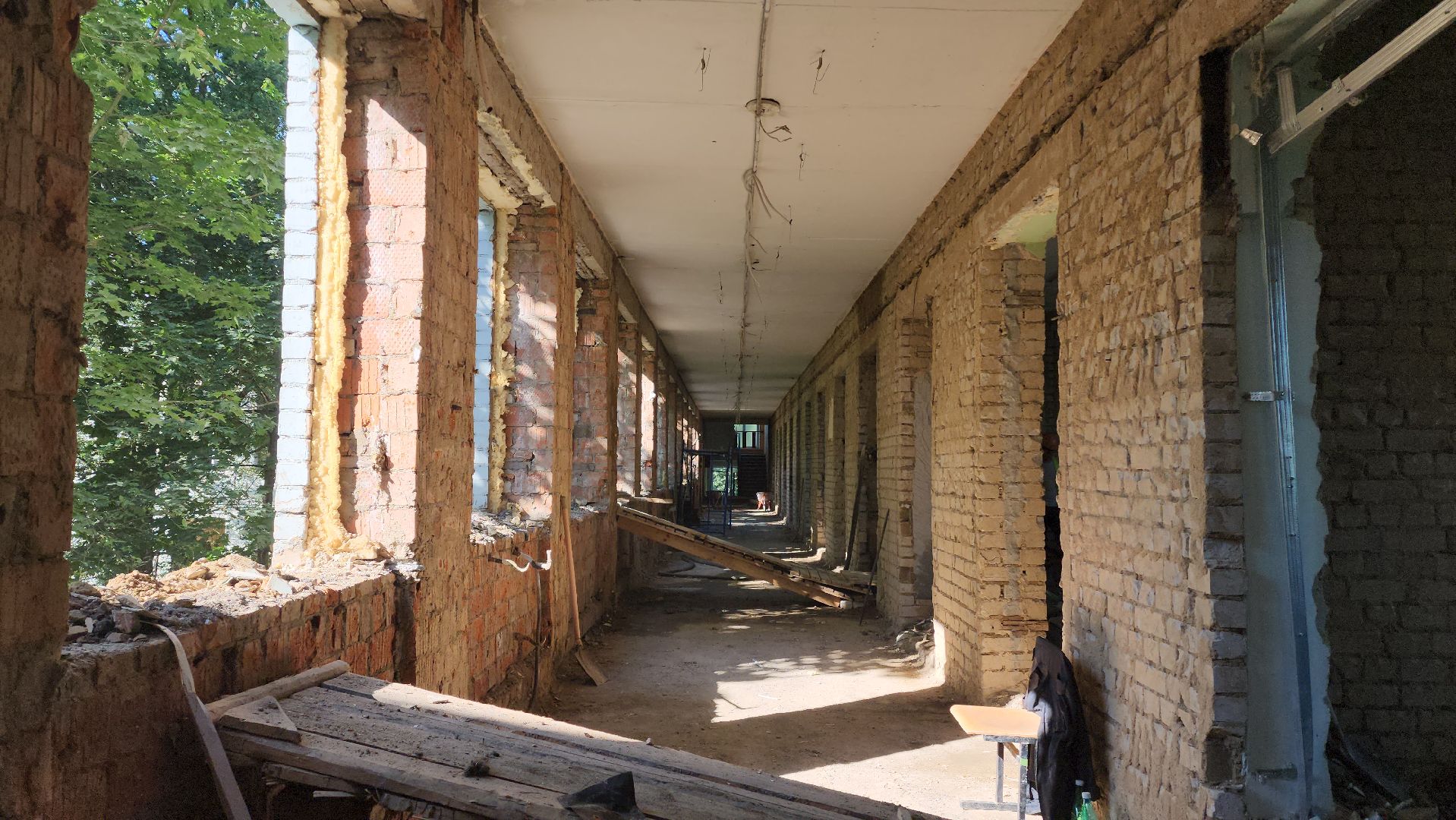 Школа, Лобня, Демонтаж, Капитальный ремонт,