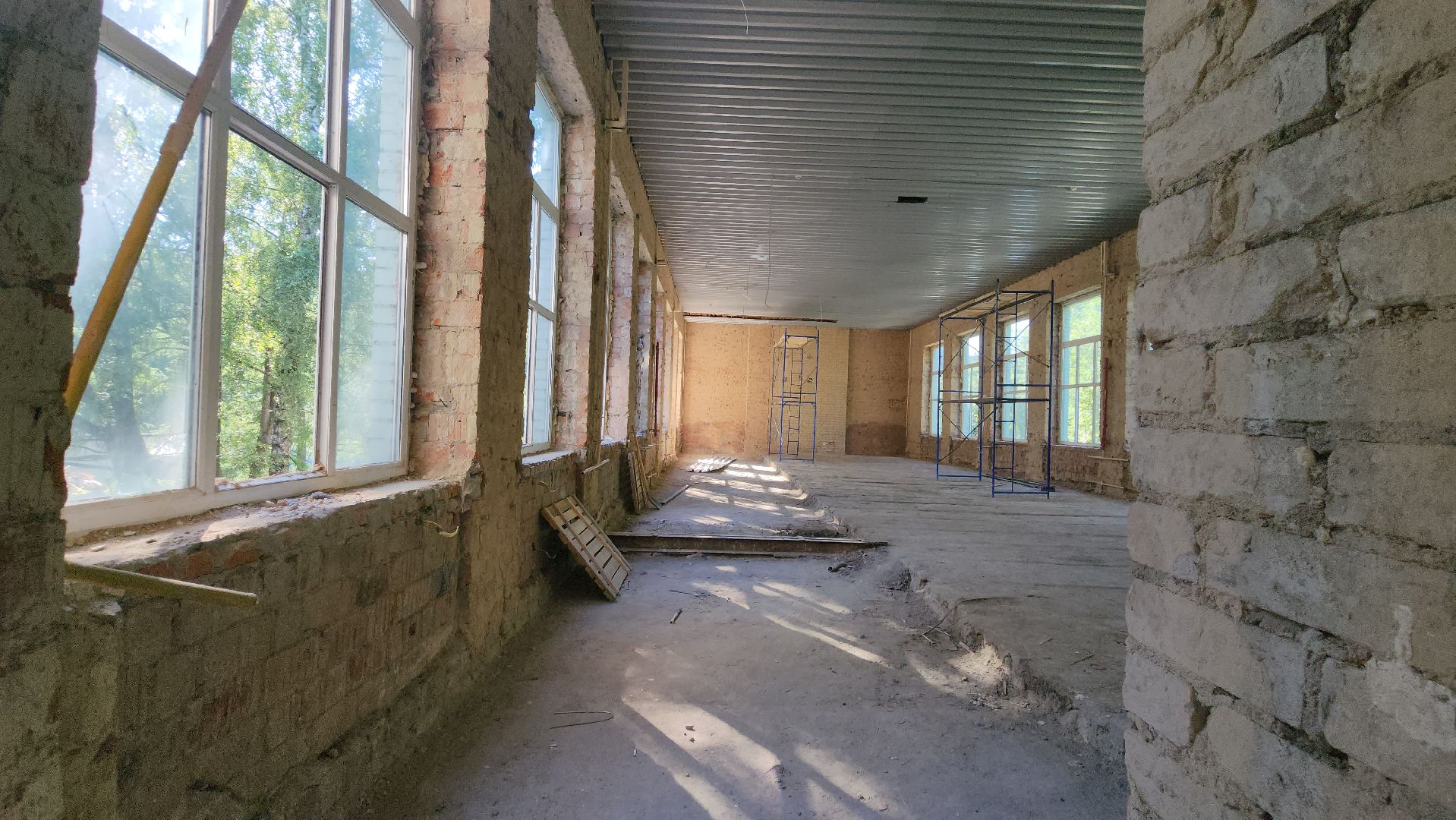 Школа, Лобня, Демонтаж, Капитальный ремонт,