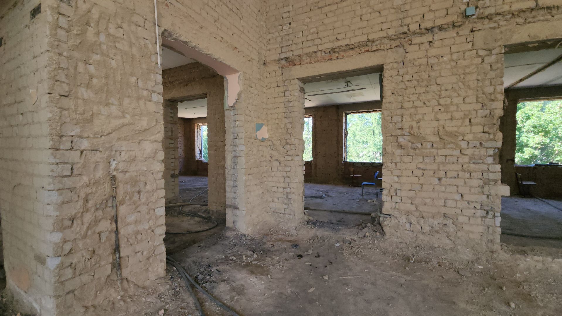 Школа, Лобня, Демонтаж, Капитальный ремонт,