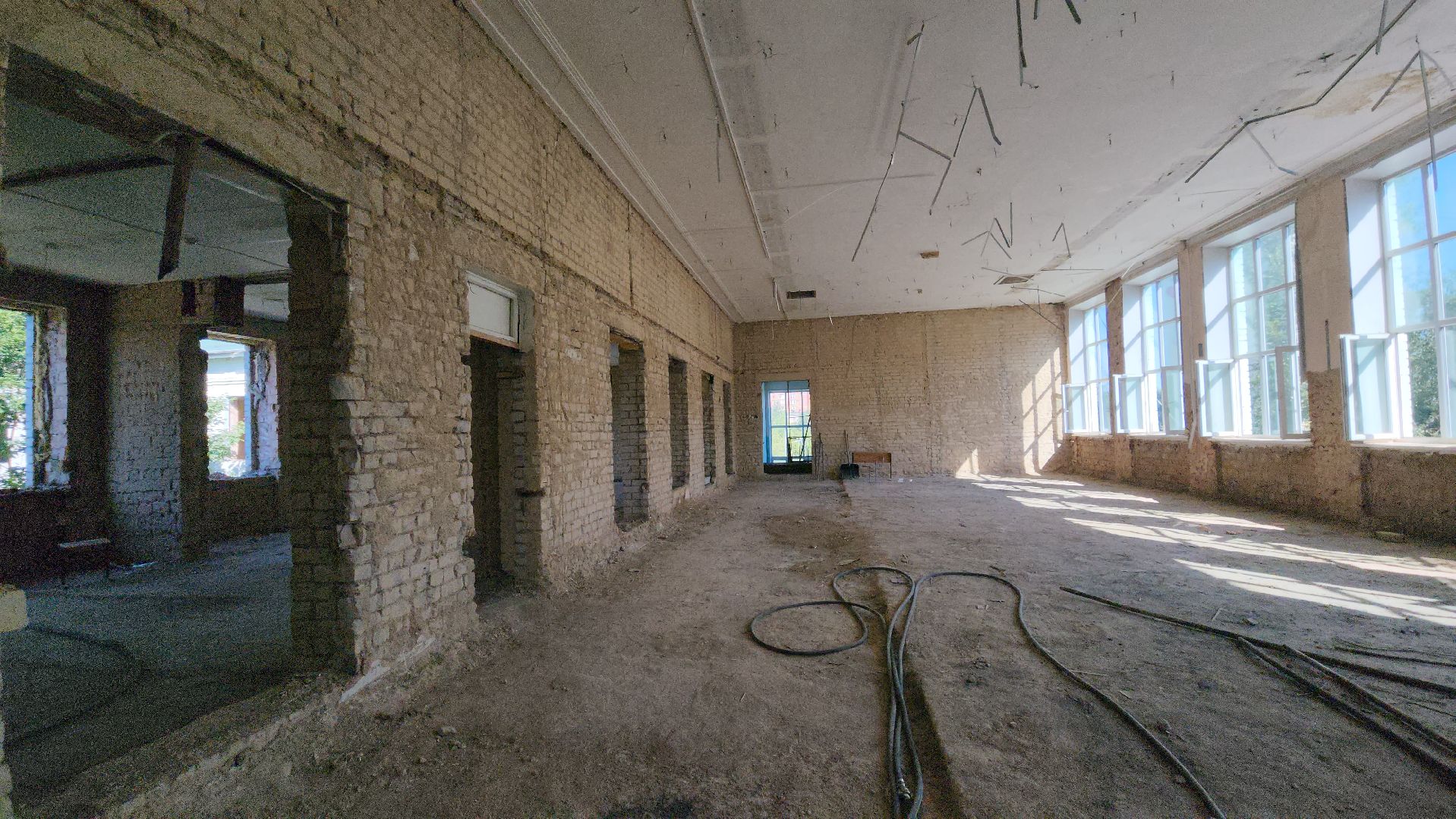 Школа, Лобня, Демонтаж, Капитальный ремонт,