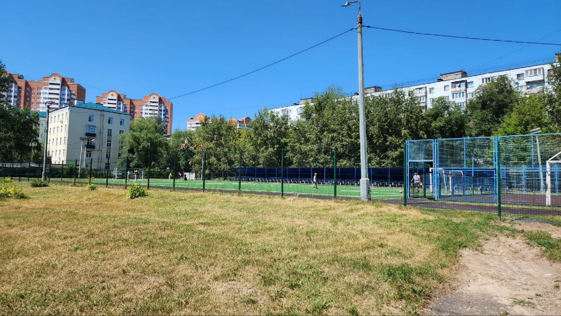 футбол, люберцы, стадион, ремонт, футбольное поле,