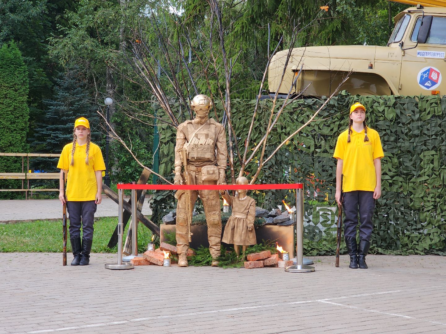 сво, дети, летний детский лагерь,