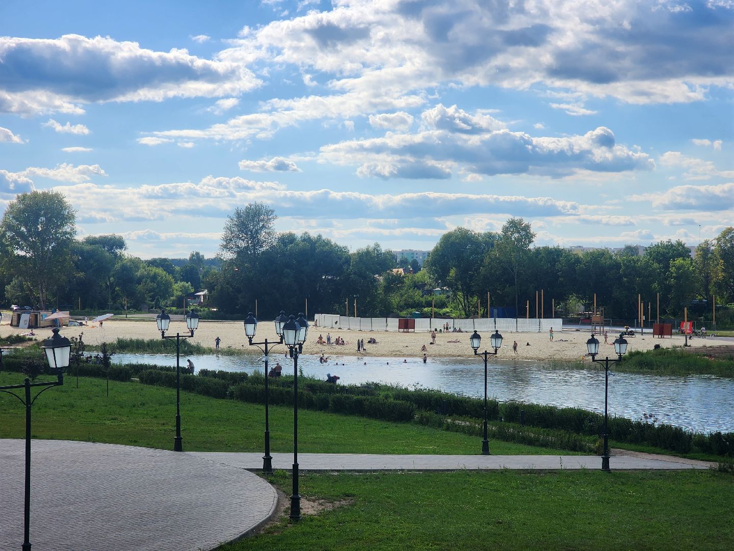 Коломна, благоустройство, пляж, зона отдыха,