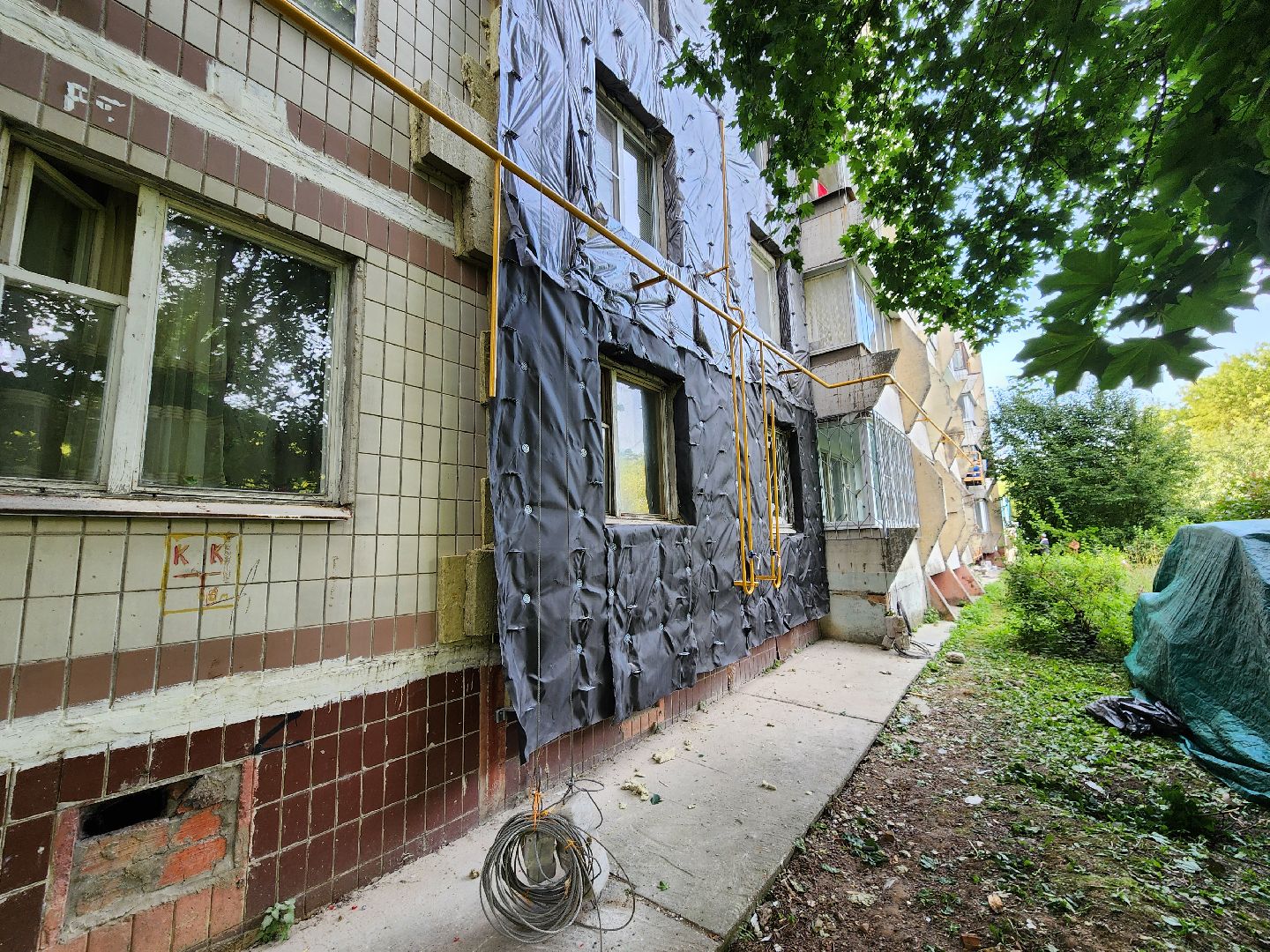 Чехов, городской округ Чехов, улица Ильича, капитальный ремонт фасада, капремонт системы газоснабжения, реконструкция, теплоизоляция, утепление, фонд капитального ремонта мо,