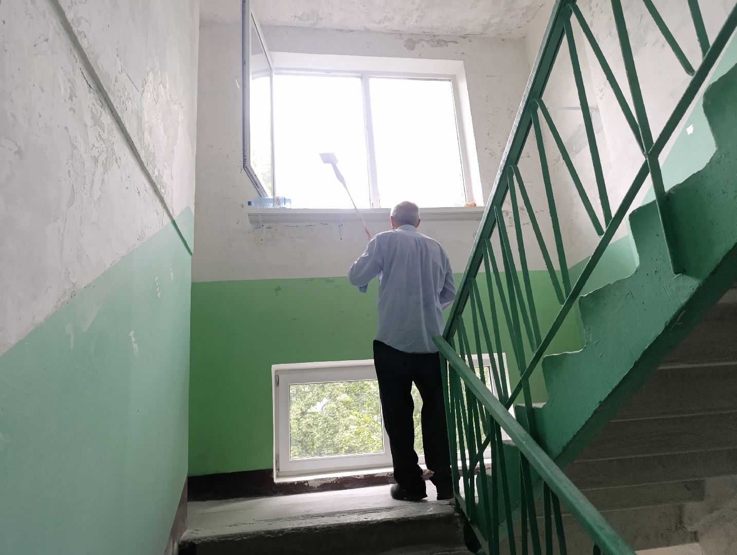Бронницы, Ремонт подъездов, Косметический ремонт подъездов, Советская139,