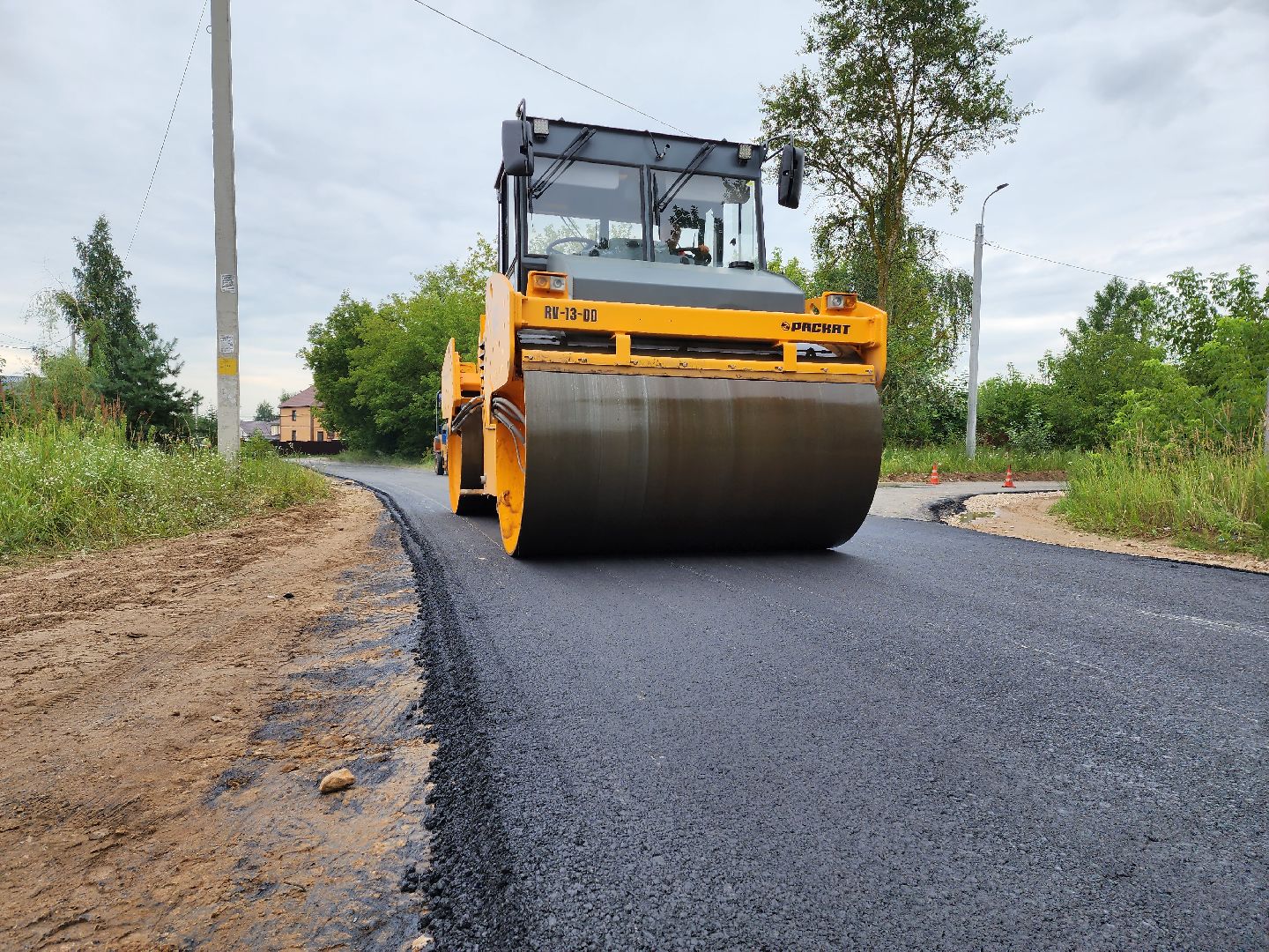 раменское, дороги, ремонт автомобильных дорог, Новое село,