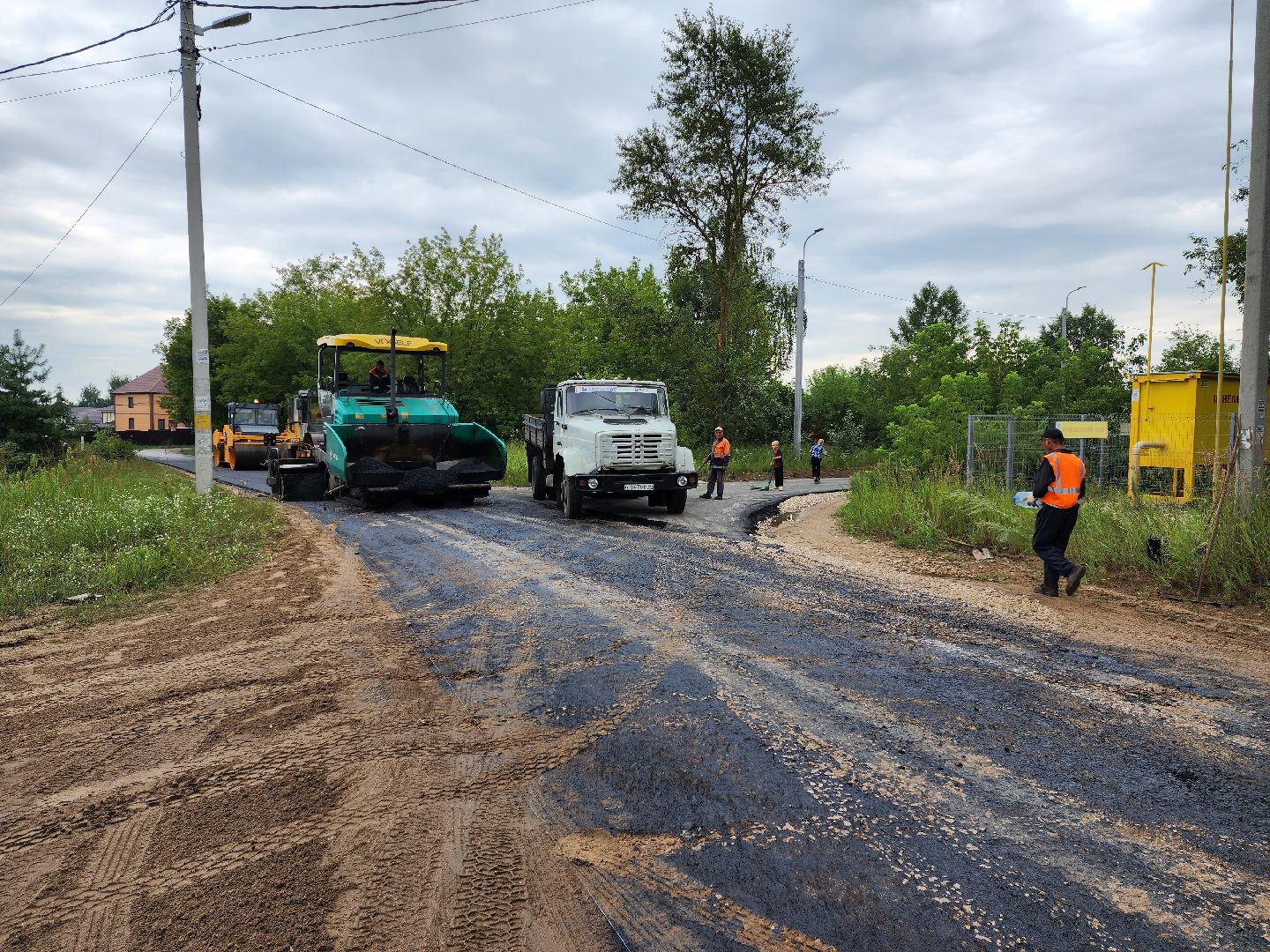раменское, дороги, ремонт автомобильных дорог, Новое село,
