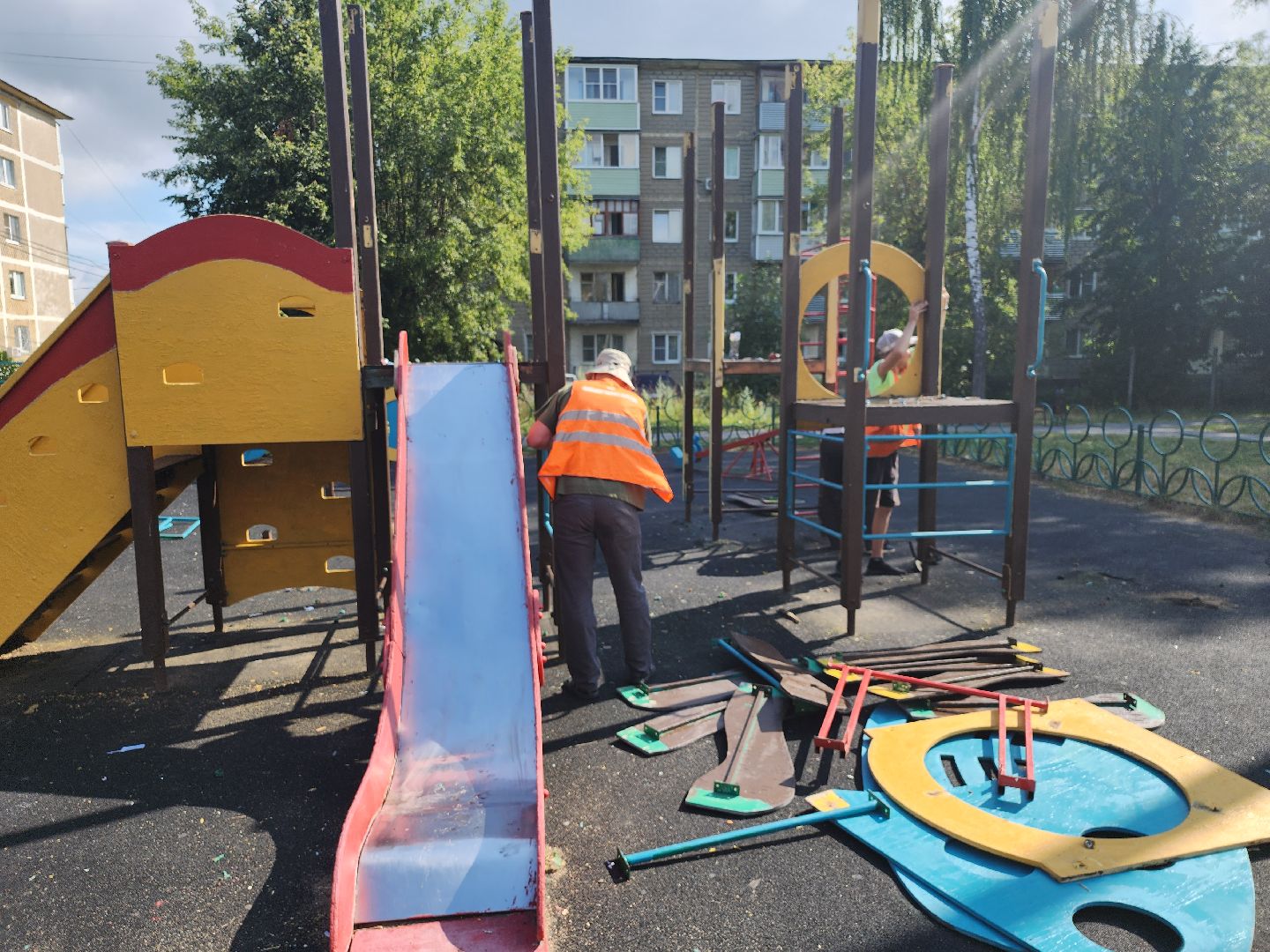 серпухов, подмосковье, детская площадка,