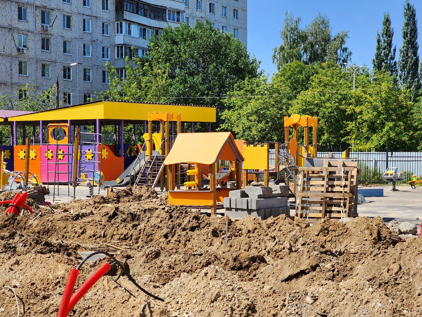 ногинск, строительство, дети, общество, жители, благоустройство, детский сад, дошкольное образование,