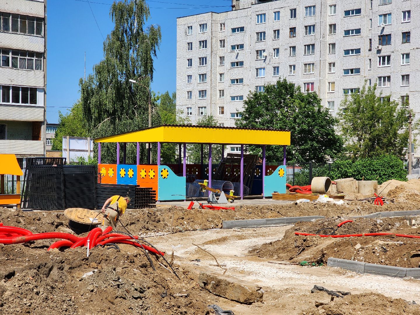 ногинск, строительство, дети, общество, жители, благоустройство, детский сад, дошкольное образование,