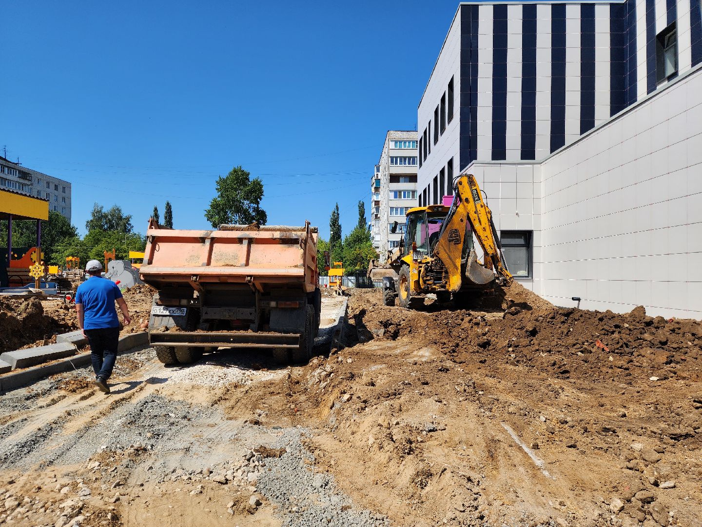 ногинск, строительство, дети, общество, жители, благоустройство, детский сад, дошкольное образование,