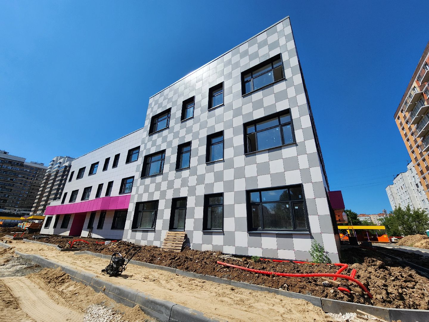 ногинск, строительство, дети, общество, жители, благоустройство, детский сад, дошкольное образование,