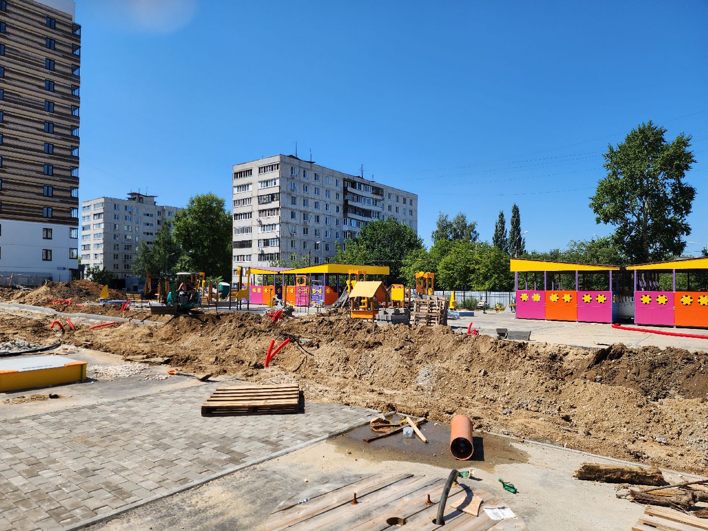 ногинск, строительство, дети, общество, жители, благоустройство, детский сад, дошкольное образование,