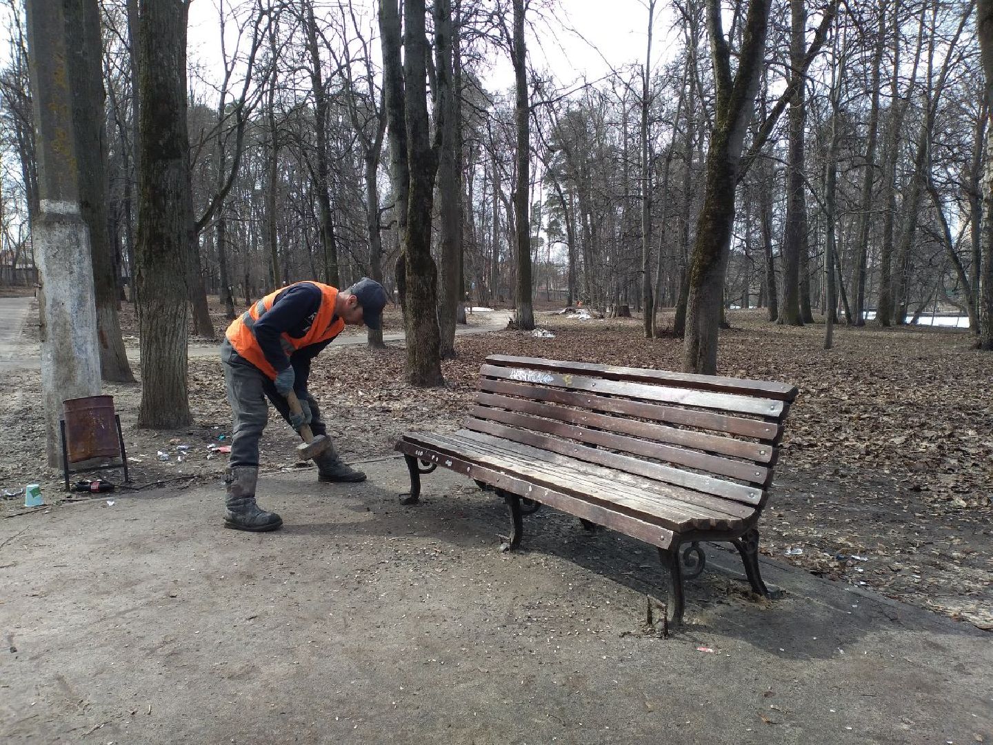 благоустройство, парк, Свердловский, Лосино-Петровский