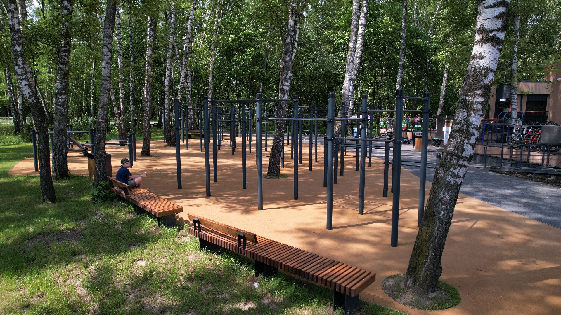 видео с коптера, спорт, трасса, подольск,