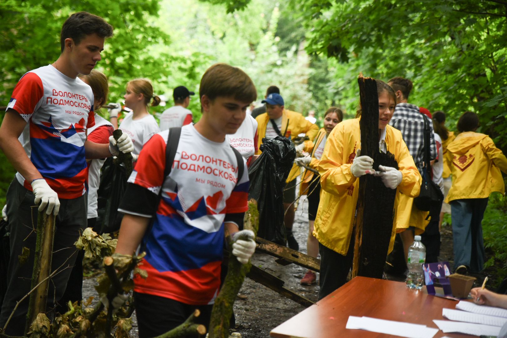 Бронницы, Экологический субботник, Волонтеры Подмосковья, Усадьба Марьино, Эко-субботник в усадьбе Марьино,