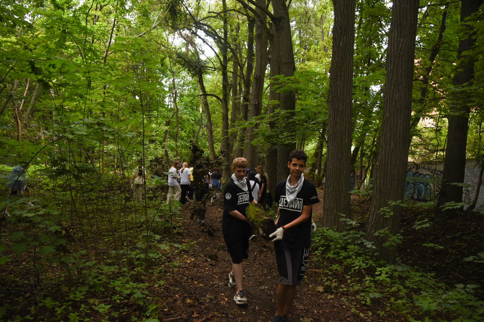Бронницы, Экологический субботник, Волонтеры Подмосковья, Усадьба Марьино, Эко-субботник в усадьбе Марьино,