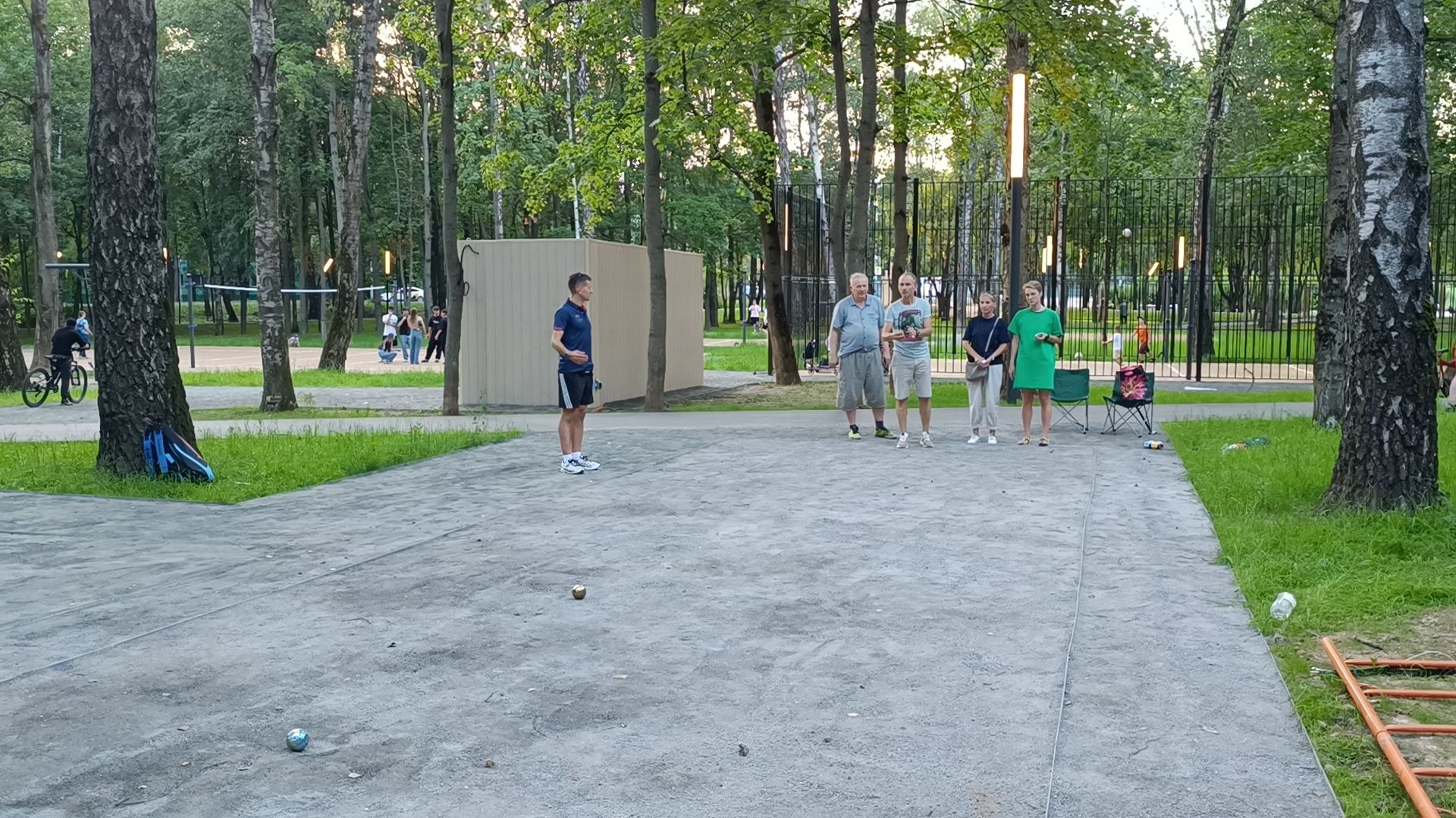 лобня, петанк, Парк,