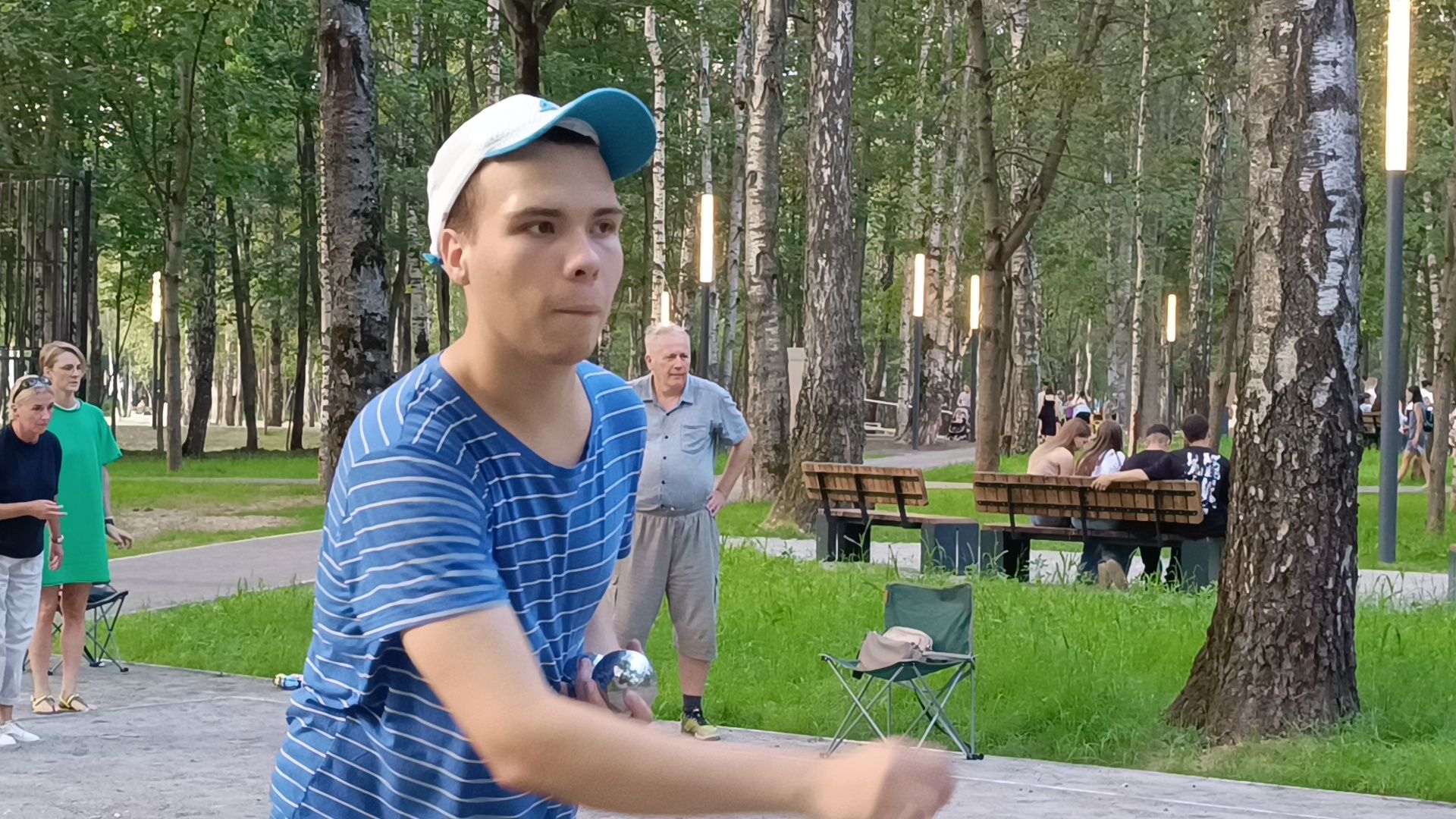 лобня, петанк, Парк,