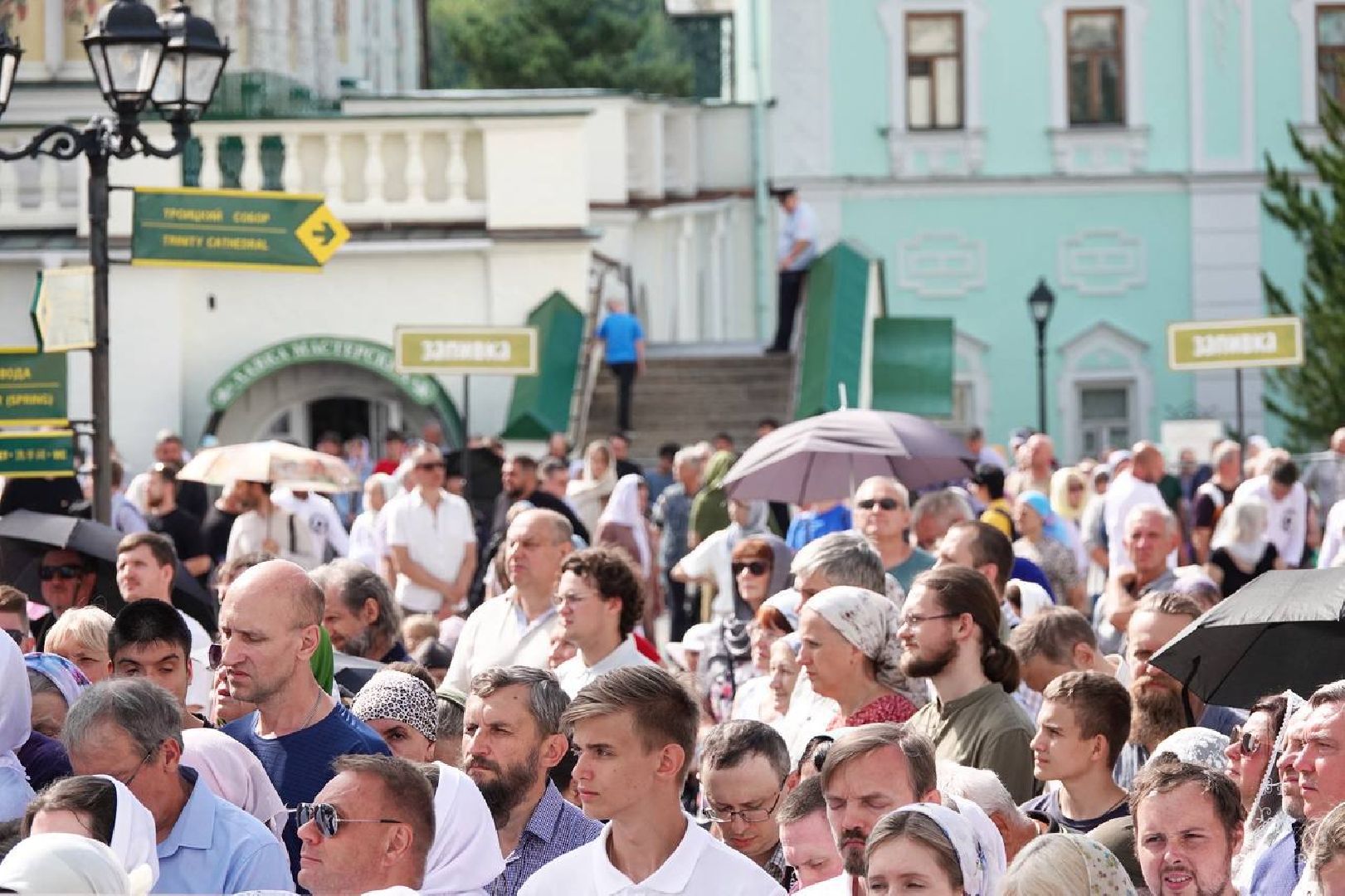 РПЦ, Сергий Радонежский, Троице-Сергиева лавра, Патриарх Кирилл, Служба,