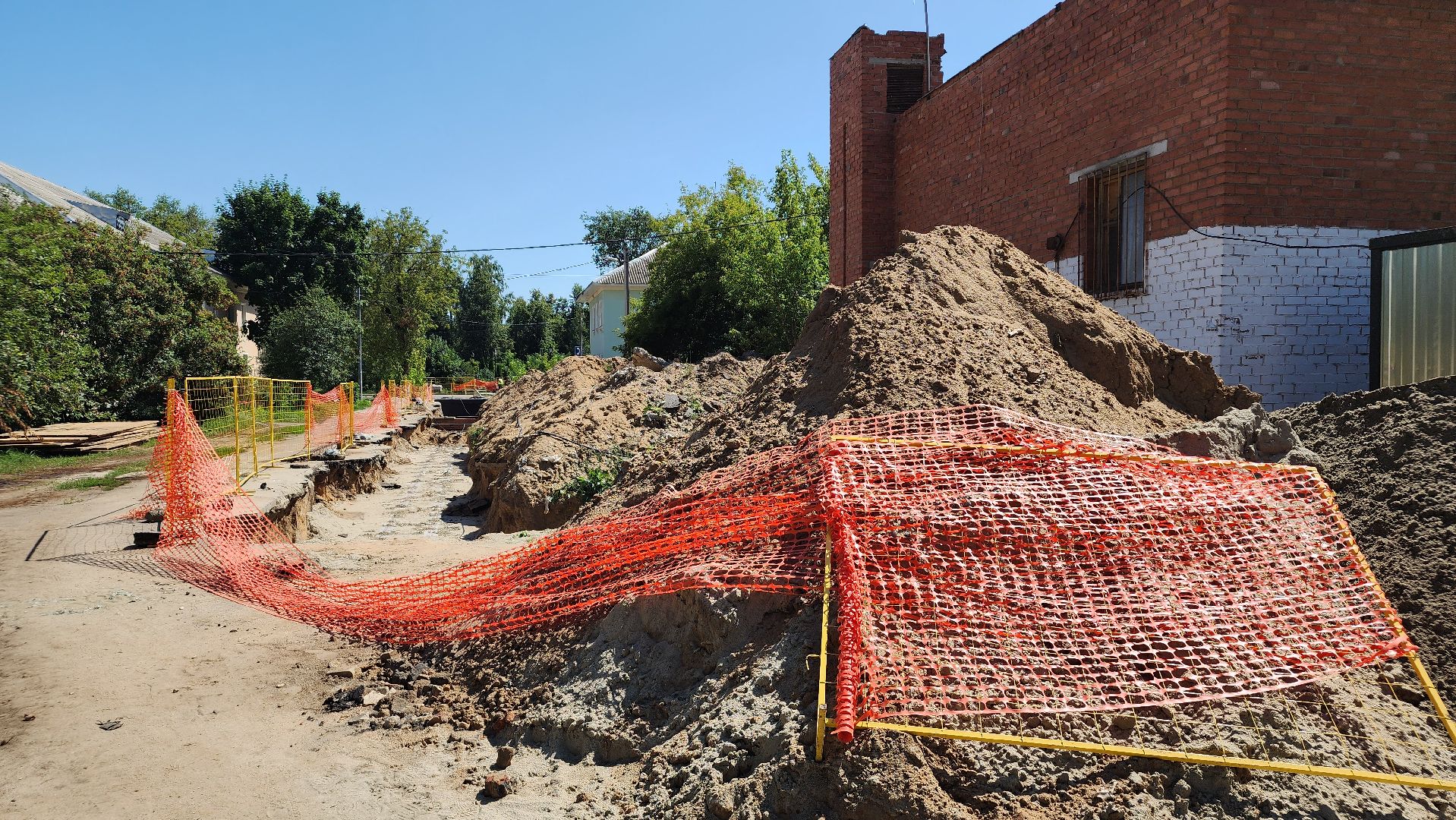 жкх, теплотрасса, теплосеть, ремонт тепловых сетей, Лосино-Петровский,