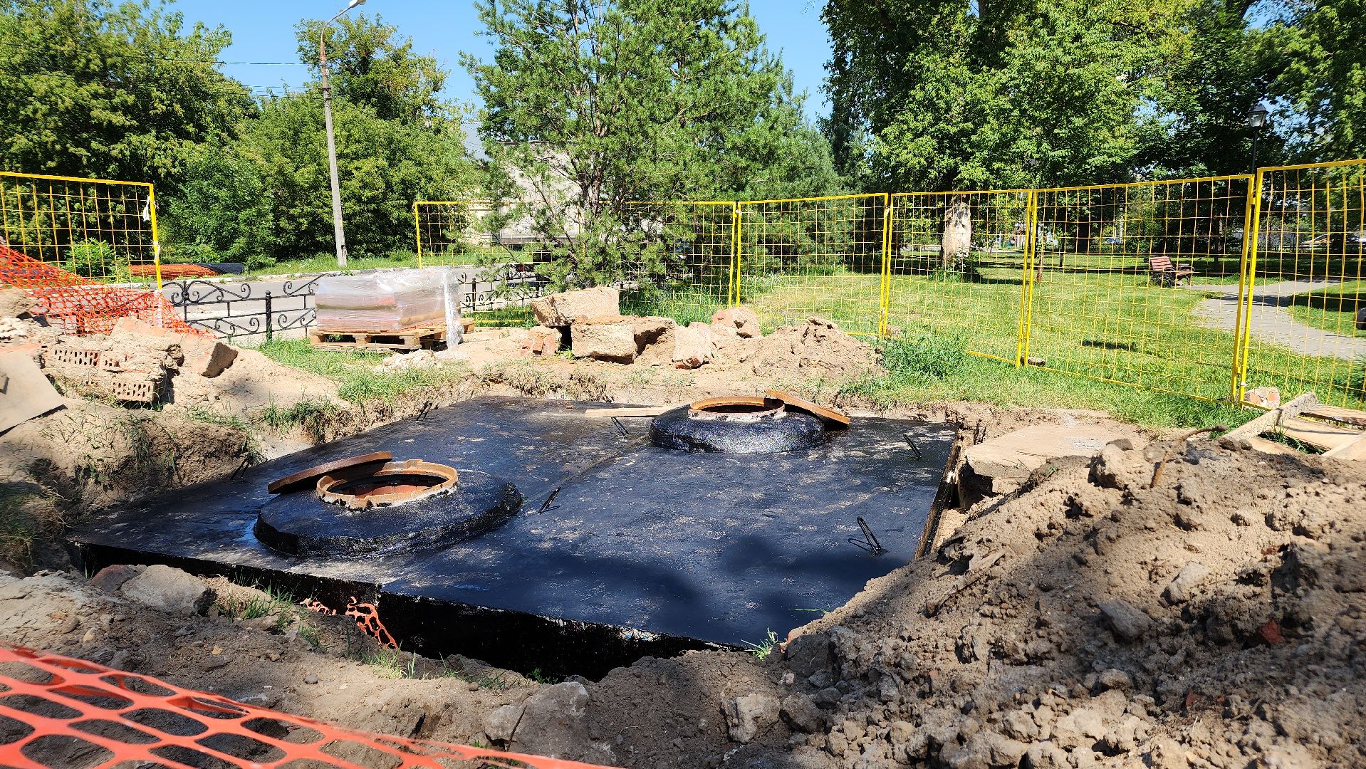 жкх, теплотрасса, теплосеть, ремонт тепловых сетей, Лосино-Петровский,