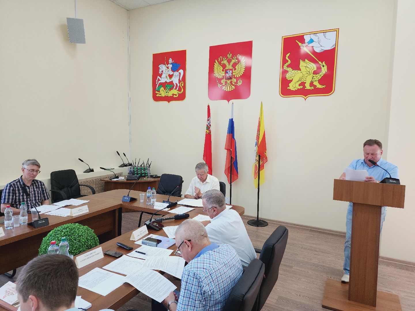 пленарное заседание депутатов, Егорьевск, Подмосковье, Московская область,