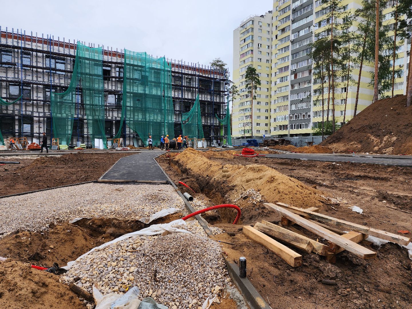 раменское, строительство, школа на высоковольтной,