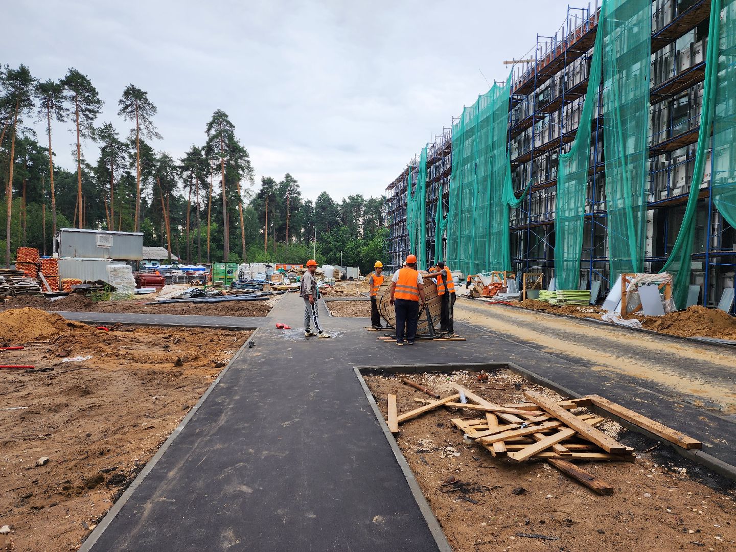 раменское, строительство, школа на высоковольтной,