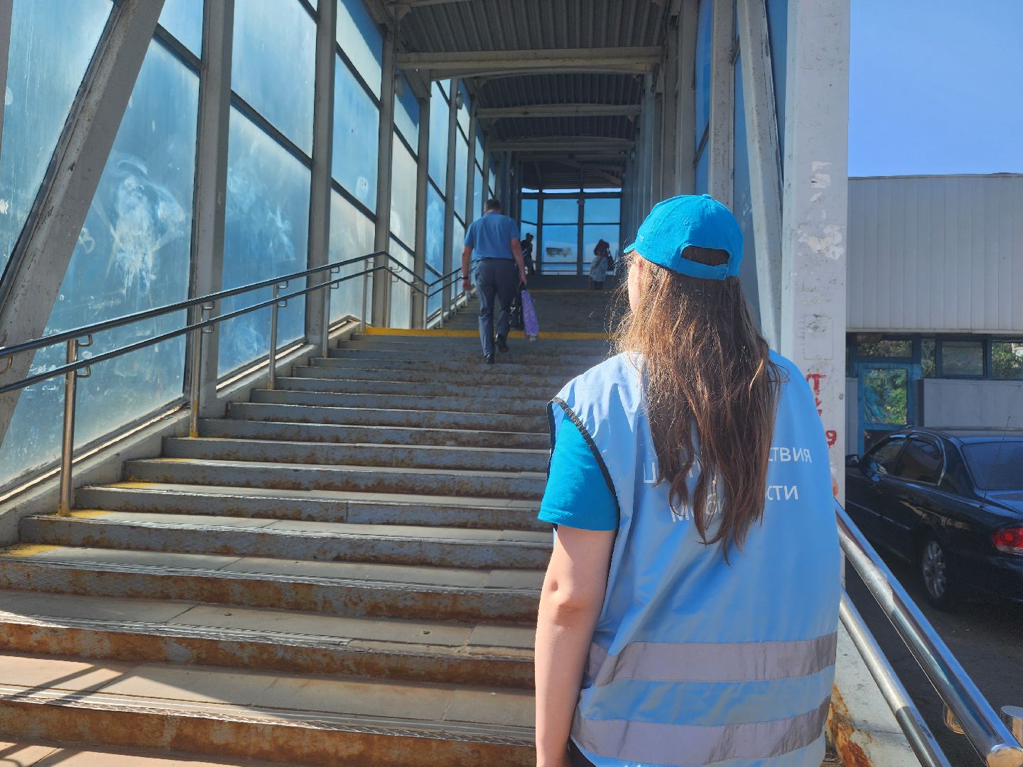 железнодорожная станция, волонеры, Станция Мытищи,