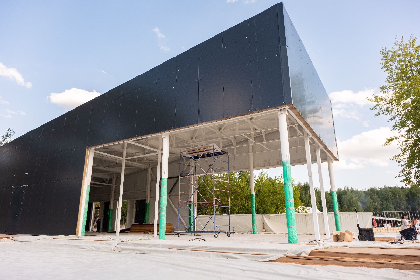 лыткарино, благоуйстройство, волкуша, парки в лесу,