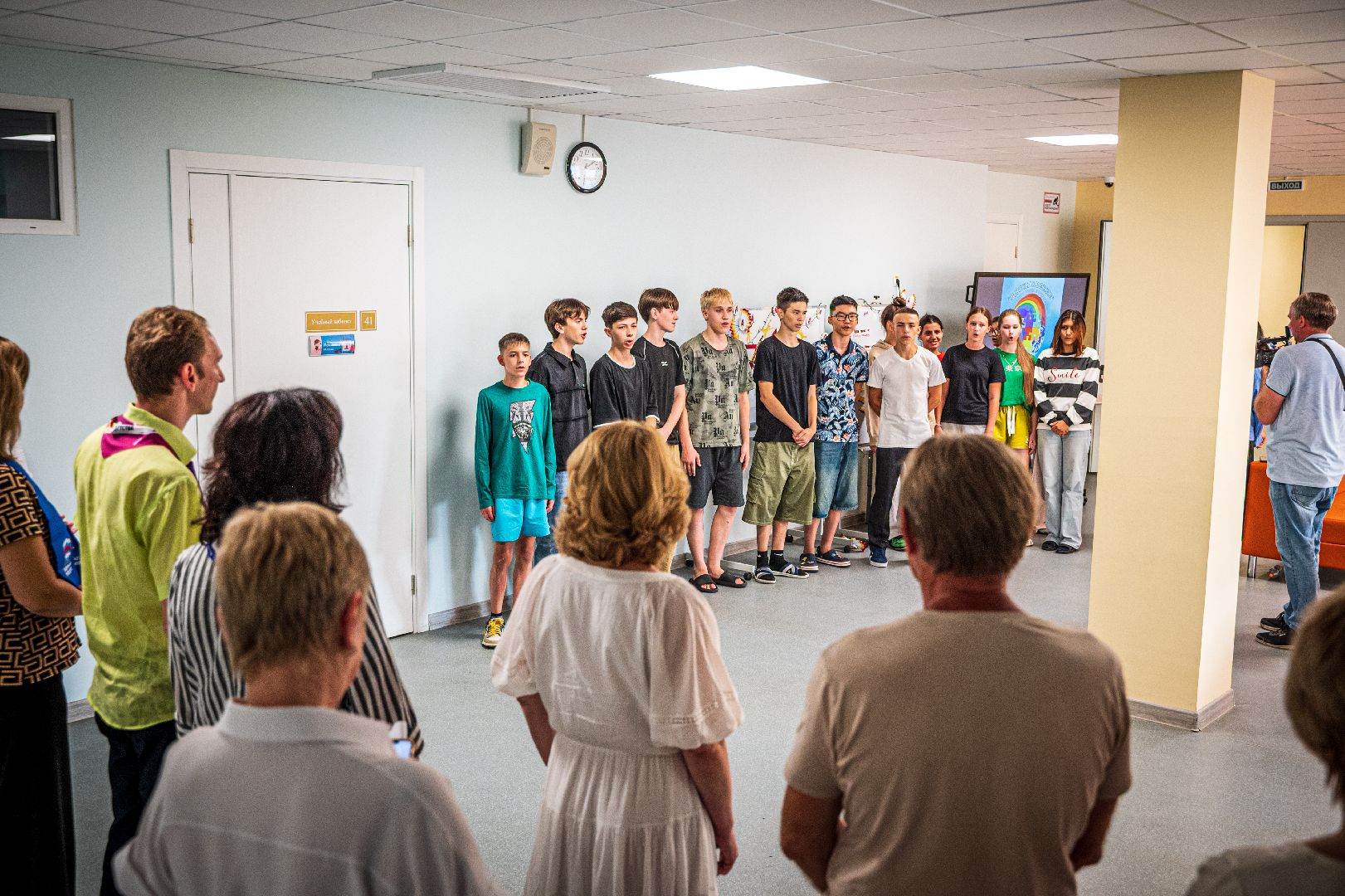 летний лагерь, школа 9, Домодедово,