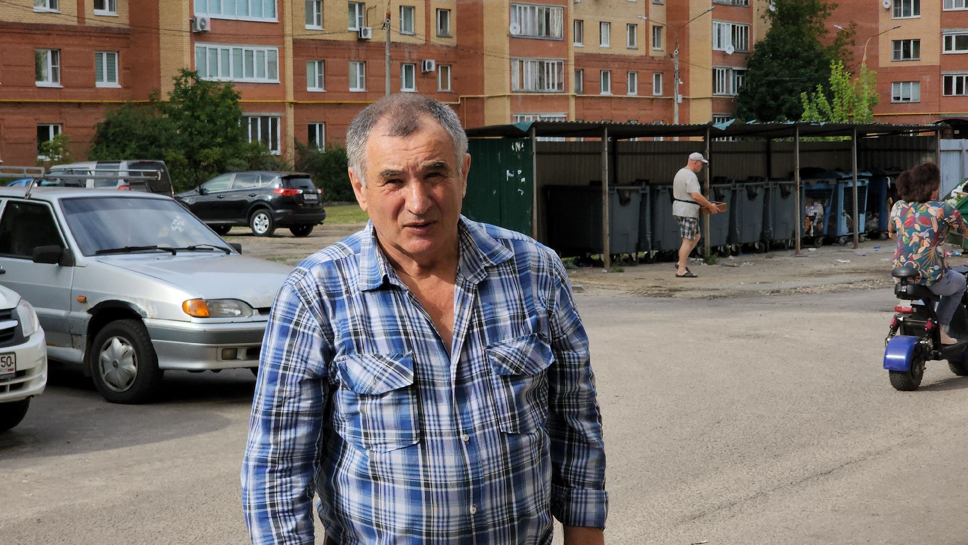 егорьевск, 6 микрорайон, парковка, дорога, тротуар, благоустройство,