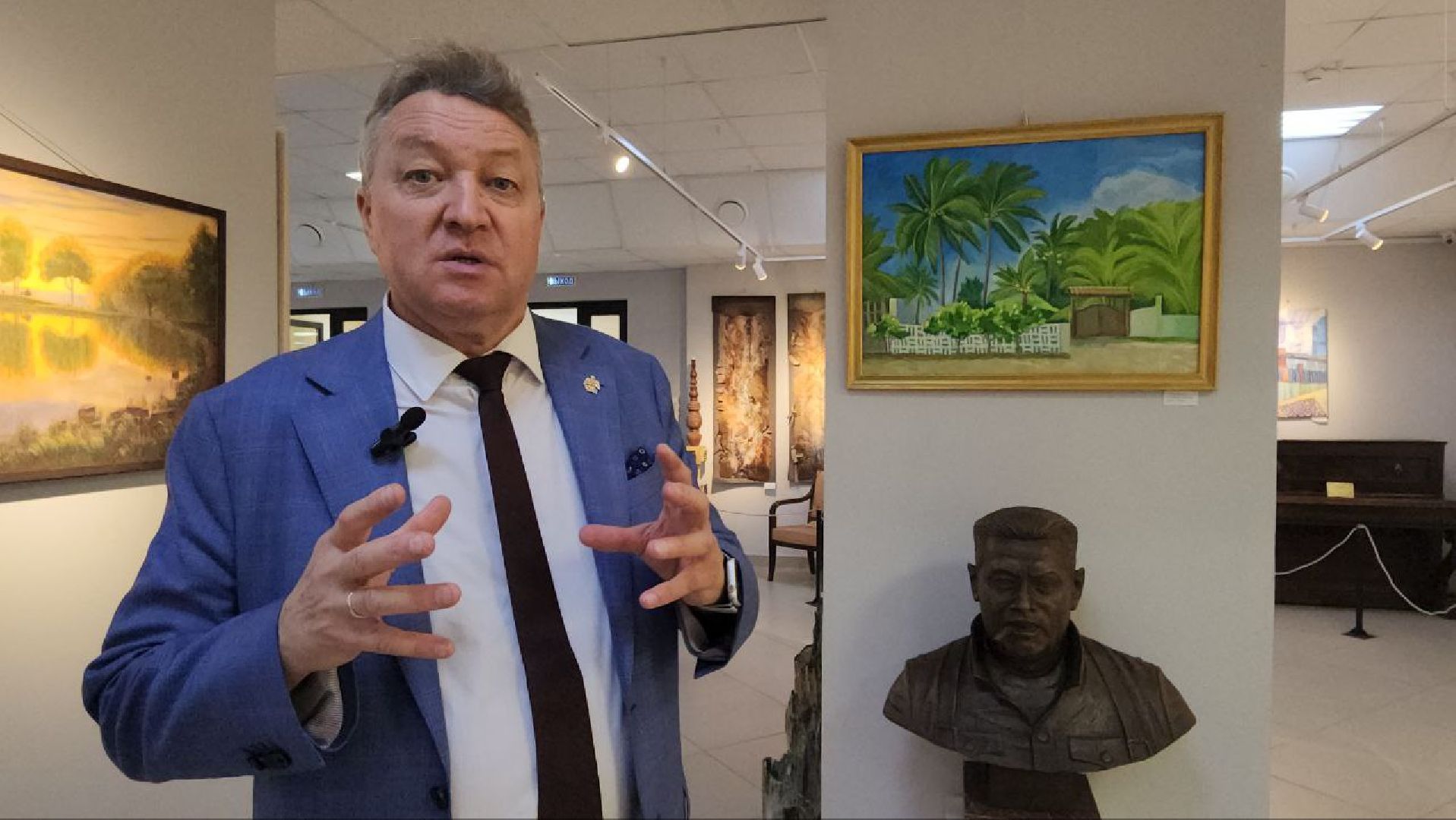 люберцы, день города, выставка, скульптор,картинная галерея,