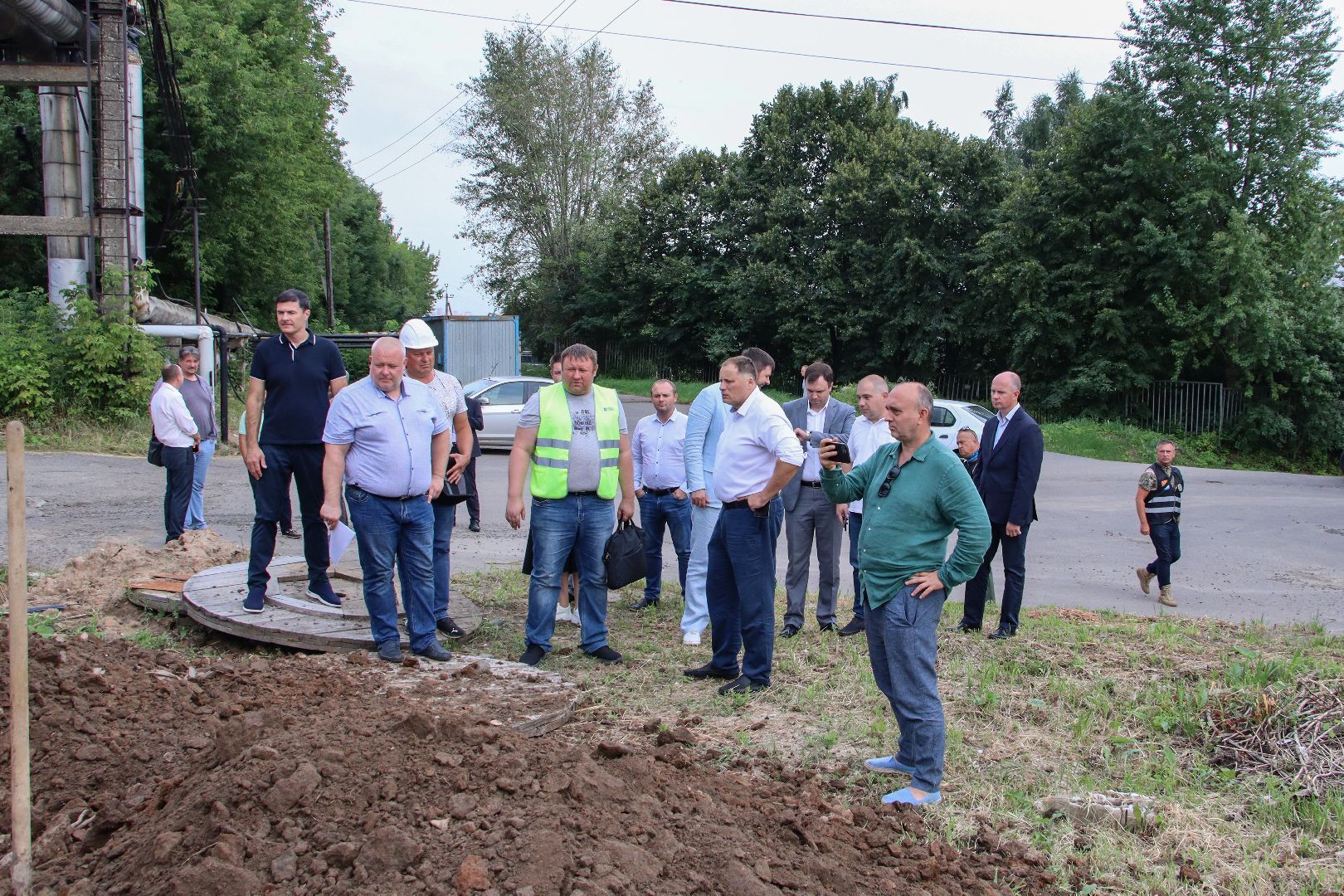 Дзержинский, теплосеть, Воробьев, Хромушин, М5, ТЭЦ, МИСК, Докукин,