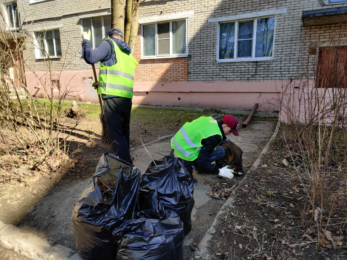 Красноармейск, дворы, дворники, управляющая компания