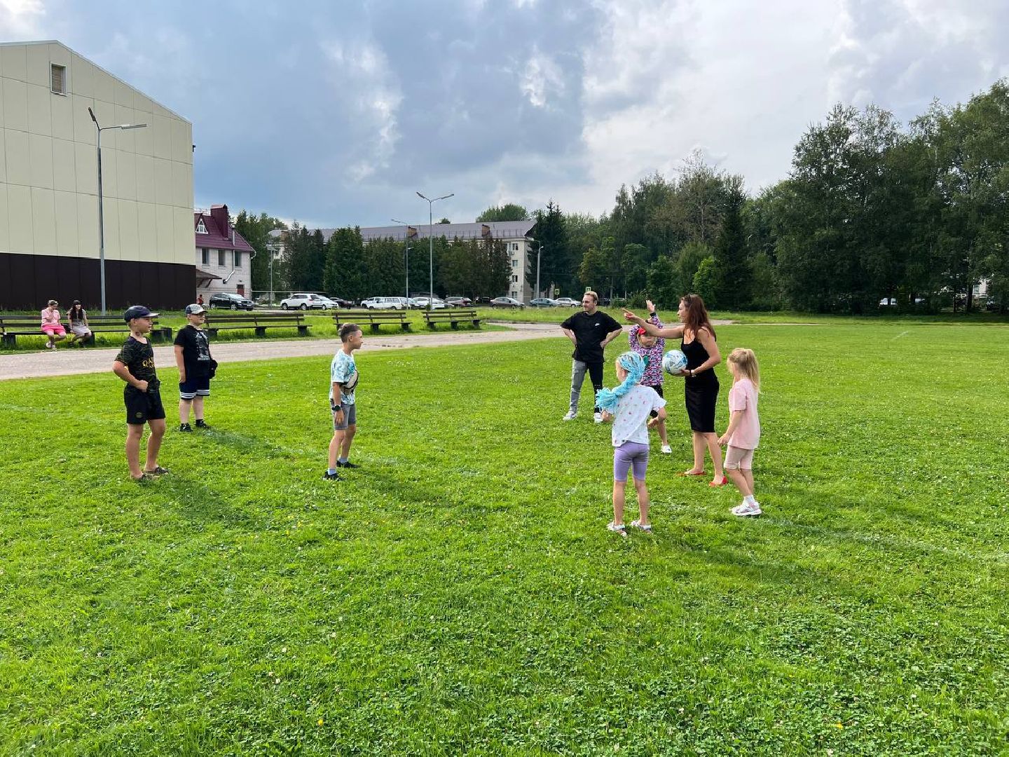 дети, дворовые игры, городской округ восход,